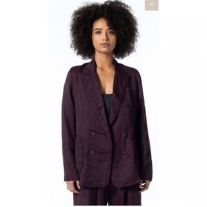 Burning torch Wallace blazer